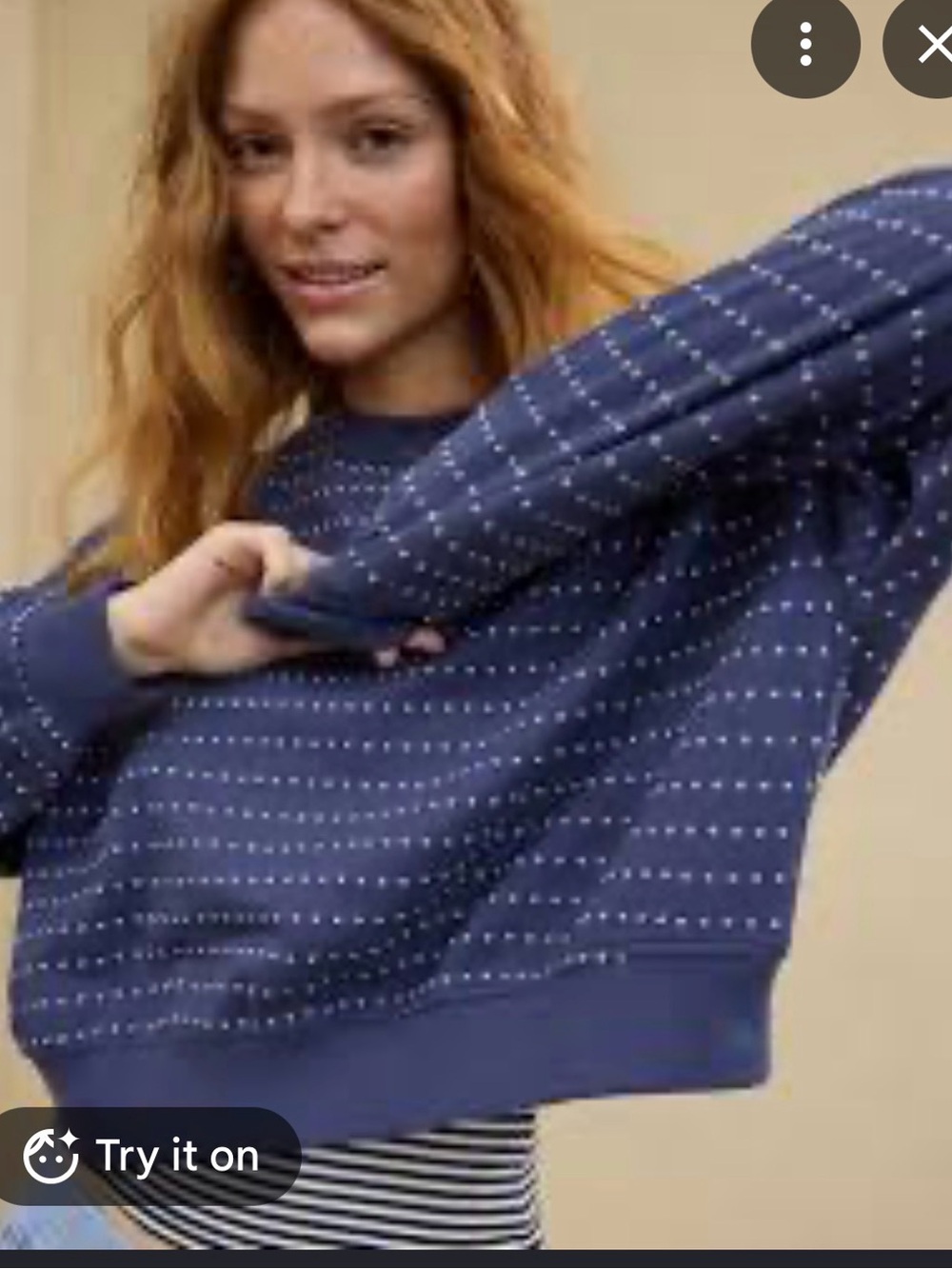 Aerie Take it Easy Crew neck size